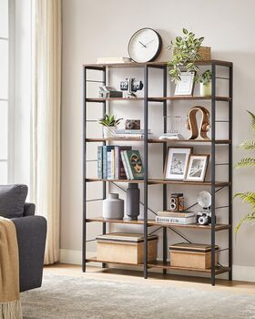 Industrial Bookshelf Shelving Unit Storage Shelf, 2 of 8