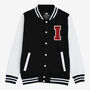 Varsity Baseball Jacket Personalised With College Letter I, thumbnail 1 of 2