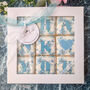 Thank You Biscuits Gift Box, Blue Floral, Nine Pieces, thumbnail 7 of 10