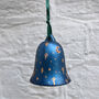 Hand Painted Star And Moon Bell Decoration, thumbnail 2 of 7