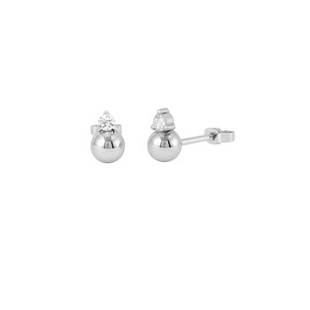 Dome Crystal Stud Earrings, 4 of 5