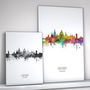 Oxford Skyline Portrait Print And Box Canvas, thumbnail 2 of 5