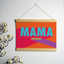 Mama Oooooh Musical Lyric A5 Print With Hanging Frame, thumbnail 1 of 2