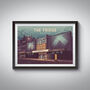 The Fridge Nightclub London Travel Poster Art Print, thumbnail 1 of 8