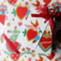 Heart Illustrated Wrapping Paper, thumbnail 2 of 4