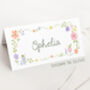Whimsical Wildflower Wedding Place Cards, thumbnail 2 of 6