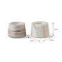 Natural Marble Tealight Holder Set Of Two, thumbnail 7 of 7