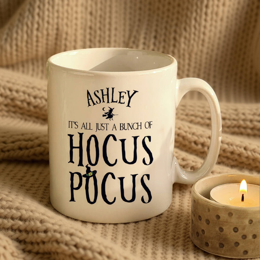 Personalised Halloween Hocus Pocus Mug, 1 of 6