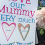 Personalised Mummy's Heart Big Card, thumbnail 8 of 8