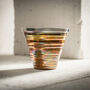 Serrated Rainbow Patina Copper Cup – Handmade 250ml, thumbnail 7 of 7