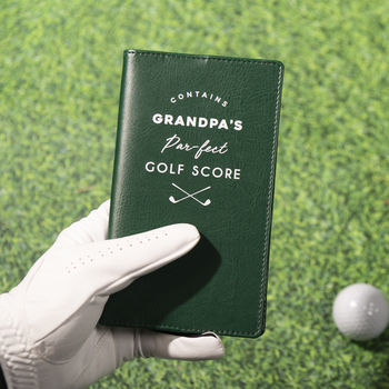 Personalised Golf Score Card Holder, 6 of 10