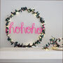 Ho Ho Ho Wreath Light, thumbnail 3 of 9