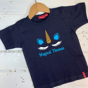 Personalised Child's Unicorn T Shirt, 3 of 10