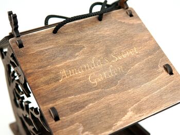 Personalised Birdfeeder For Patio And Garden, 5 of 11