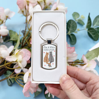 Cats In Love Keyring, 3 of 5