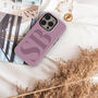 Personalised Purple Initials Phone Case, thumbnail 2 of 9