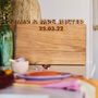 Solid Oak Personalised Cut Out Chopping Board, thumbnail 1 of 1