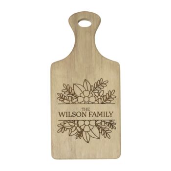 Personalised Family Wooden Paddle Board, 3 of 4