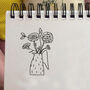 Personalised Mother's Love Floral T Shirt, thumbnail 2 of 2
