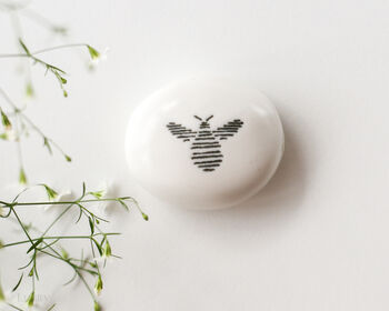 Be Yourself Porcelain Pebble – Inspirational Keepsake Gift, 3 of 5