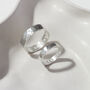 Personalised Silver His And Hers Rings, thumbnail 1 of 11