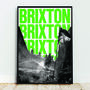 Brixton, London Print, Graphic Art, thumbnail 1 of 6