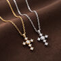 Gold Or Silver Cross Necklace, thumbnail 9 of 10