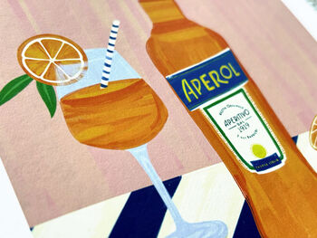 Aperol Spritz Art Print, 6 of 6