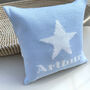 Personalised Knitted Star Cushion, thumbnail 8 of 11