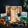 The Wine And Nibbles Wooden Christmas Gift Box, thumbnail 2 of 2