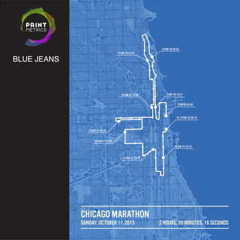 Personalised Chicago Marathon Poster, 4 of 12