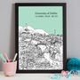 Personalised Dublin Graduation Gift Print, thumbnail 6 of 9