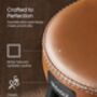 Set Of One/Two Dining Stools Synthetic Leather, thumbnail 7 of 12