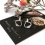 Sterling Silver Textured Acorn Earrings, thumbnail 5 of 9