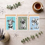 Pack Of Three Dog Birthday Cards, thumbnail 1 of 8