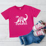 Kids Age Five Dinosaur T Shirt, Assorted Colours, thumbnail 2 of 4
