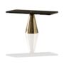 Handmade Black And Gold Marble Rectangular Cake Stand, thumbnail 2 of 2