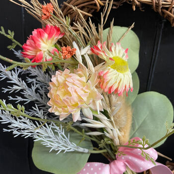 Faux Dried Flowers Heart, 2 of 2