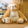 Personalised Sloth Toy Teddy Bear Gift For Children, thumbnail 1 of 6