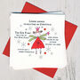 Pack Of Five Gin Fairy Christmas Cards, thumbnail 1 of 1