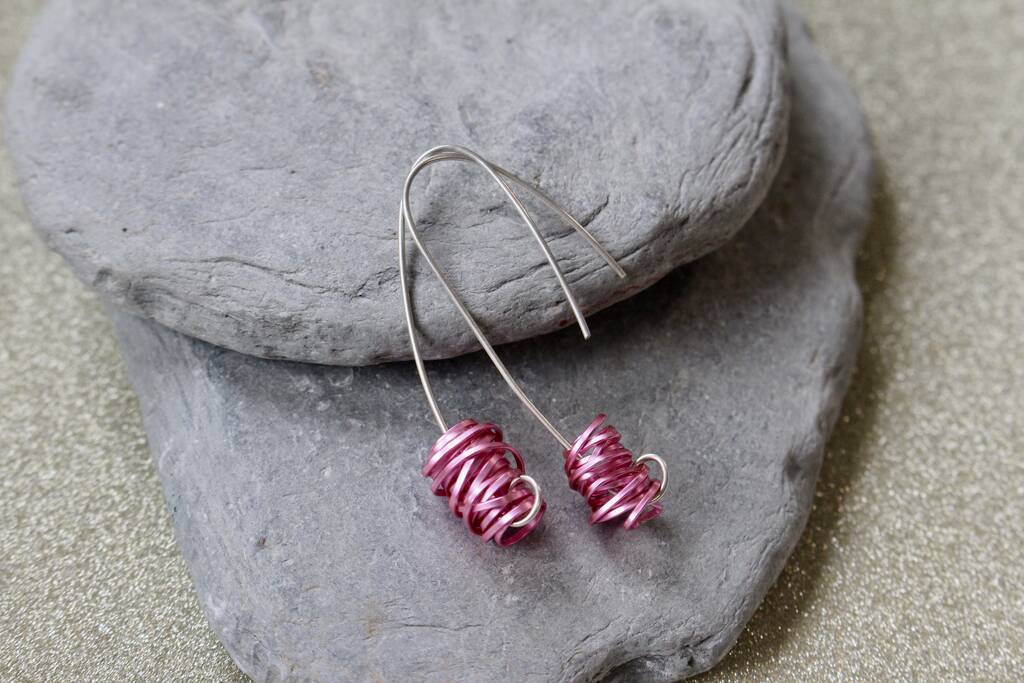 You're Winding Me Up Earrings By The Argentum Design Company