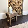 Vintage Wooden Stool, thumbnail 1 of 7