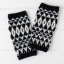 Mirror Knitted Wrist Warmers, thumbnail 6 of 10