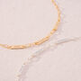 Statement Bar And Chain Necklace, thumbnail 2 of 12