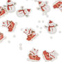 Festive Christmas Snowman And Santa Table Confetti, thumbnail 2 of 2