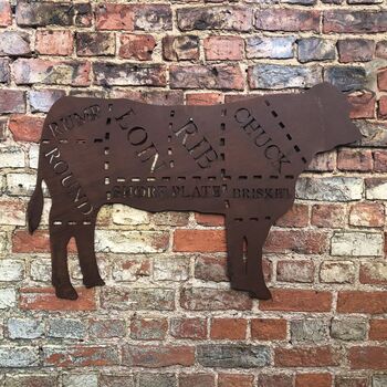 Kitchen Or Garden Signs , Cow Decorations Ornaments, 3 of 6