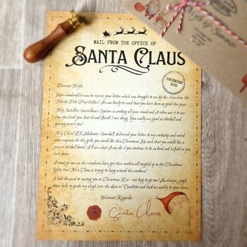 Personalised Letter From Santa With Wax Seal, 6 of 6