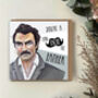 You’re A Fan Tache Tic Father Funny Tom Selleck Mustache Card, thumbnail 2 of 4