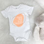 Favourite Auntie Personalised Baby Grow Abstract, thumbnail 5 of 8