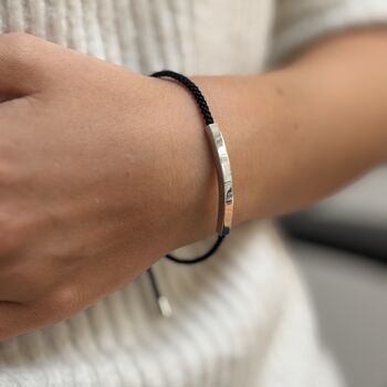 Personalised Family, Eternity, Adjustable Bracelet, 9 of 11